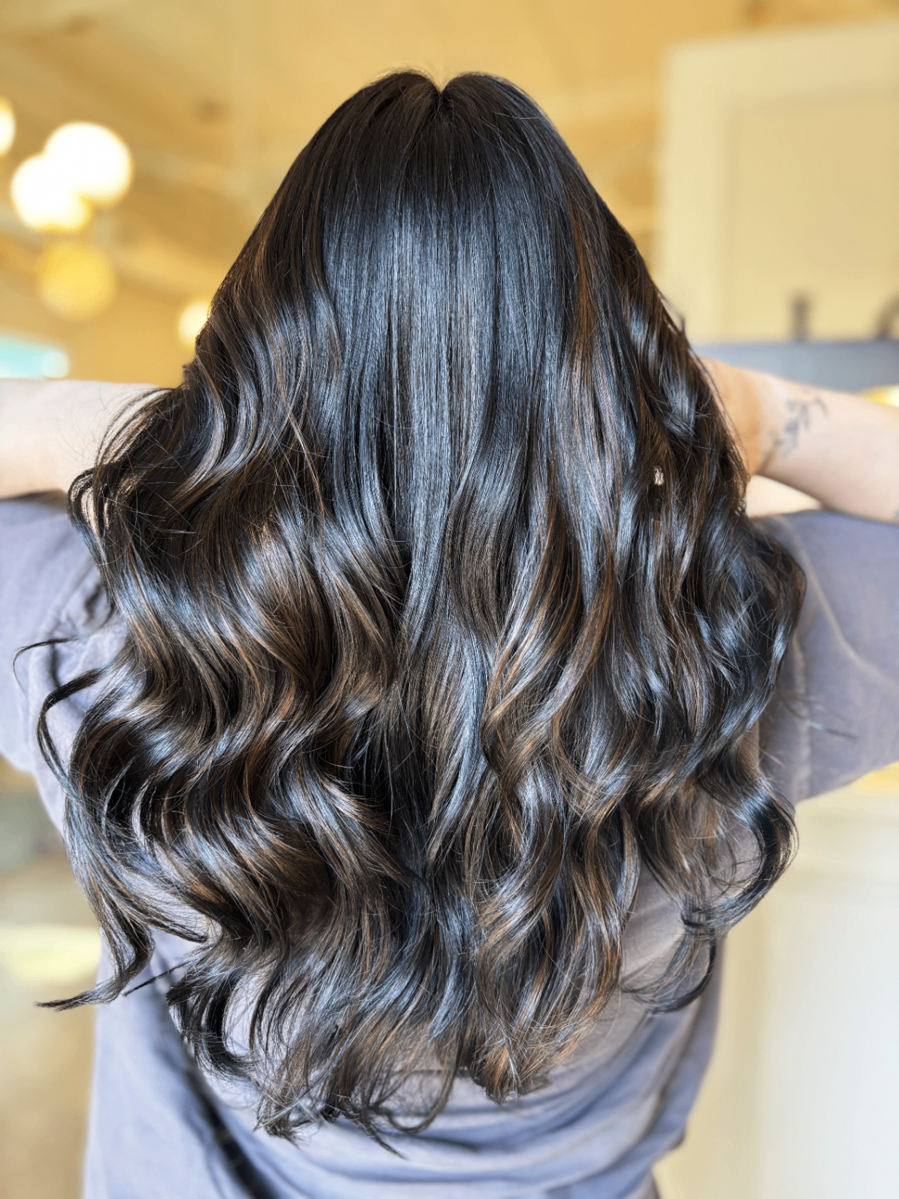 Dimensional Brunettes by Nesa Vee — hairstylist in Yorba Linda